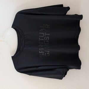 Spiritual Gangster Logo Crop Tee